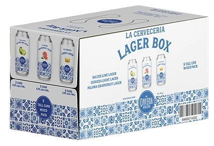 LA CERVECERIA LAGER MIX PACK 473ML 8PK CAN