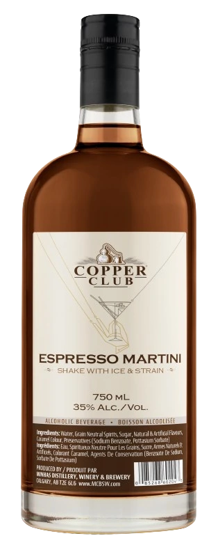 COPPER CLUB ESPRESSO MARTINI 750ML