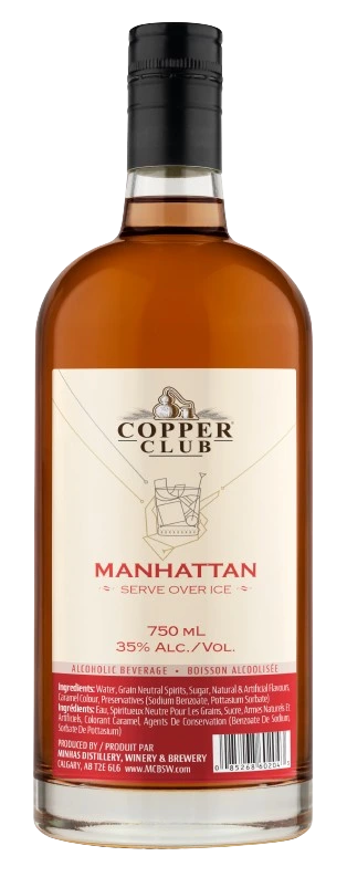 COPPER CLUB MANHATTAN 750ML