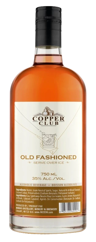 COPPER CLUB OLD FASHIONED 750ML