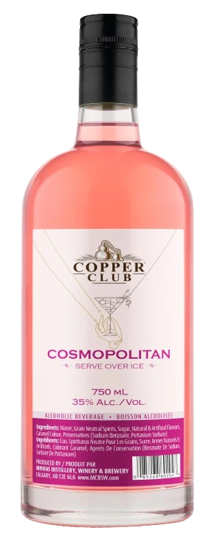 COPPER CLUB COSMOPOLITAN 750ML