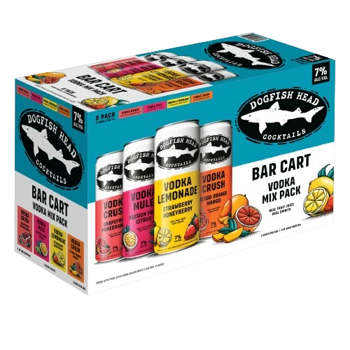 DOGFISH HEAD BAR CART VODKA MIXER 355ML 8PK CAN