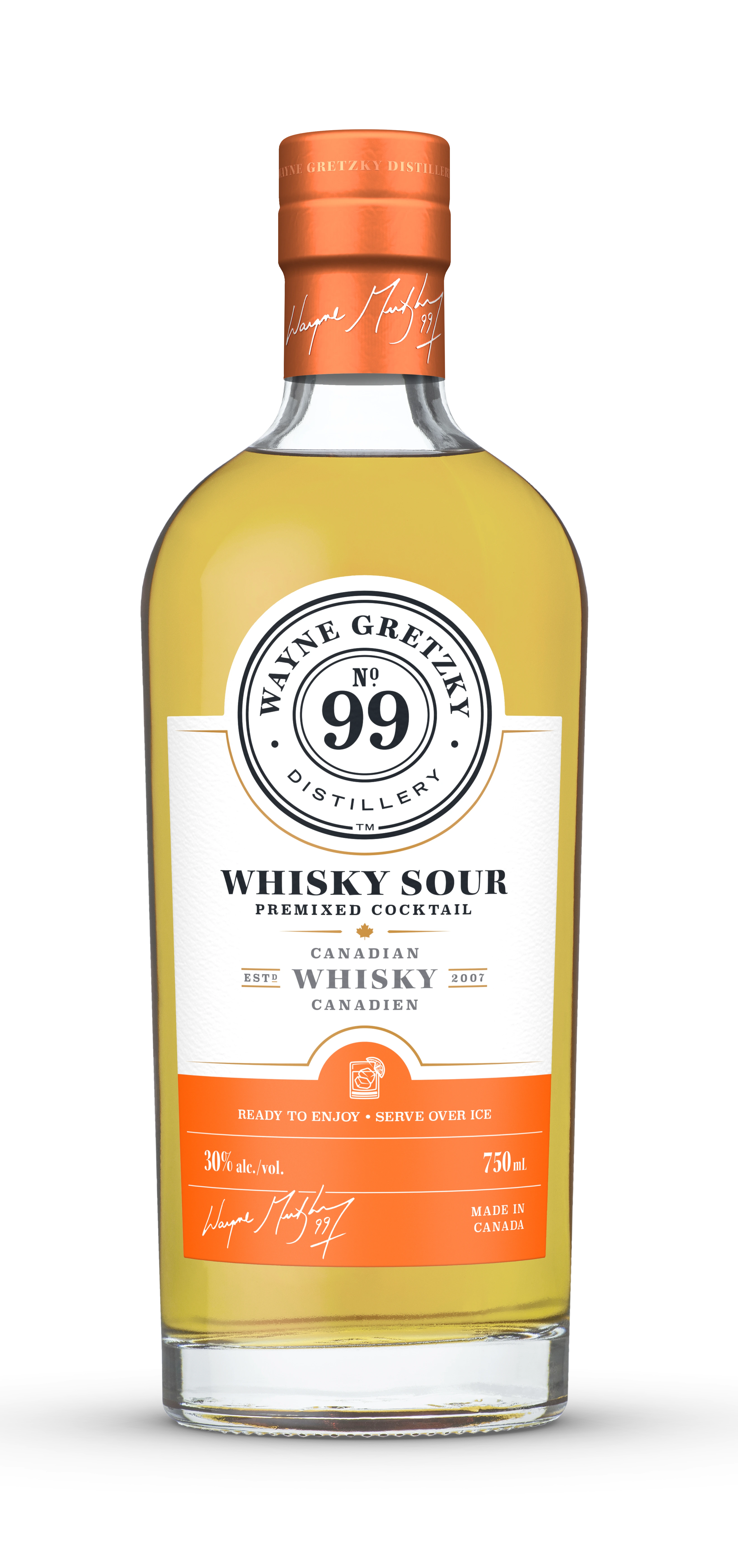 WAYNE GRETZKY WHISKY SOUR PREMIXED COCKTAIL 750ML @ Kelowna [1052971]