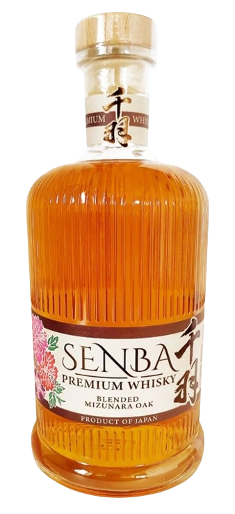 SENBA JAPANESE PREMIUM BLENDED MIZUNARA OAK WHISKY 700ML