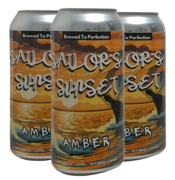 2ND WIND SAILORS SUNSET AMBER ALE 473ML 4PK CAN