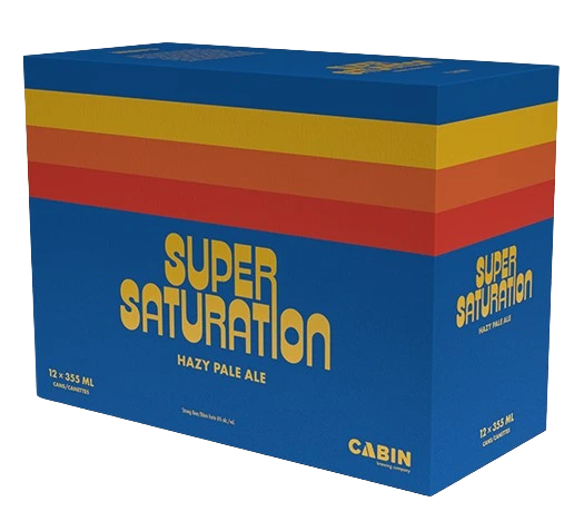 CABIN SUPER SATURATION HAZY PALE ALE 355ML 12PK CAN