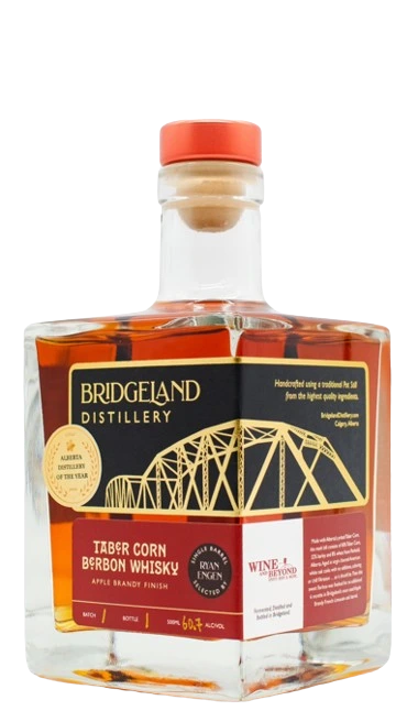 BRIDGELAND TABER CORN WHISKY APPLE BRANDY W&B CASK 500ML