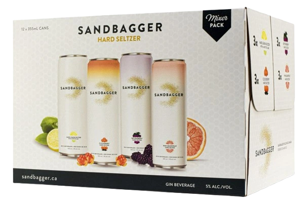 SANDBAGGER HARD SELTZER MIXER 355ML 12PK CAN @ Kelowna [1053563]