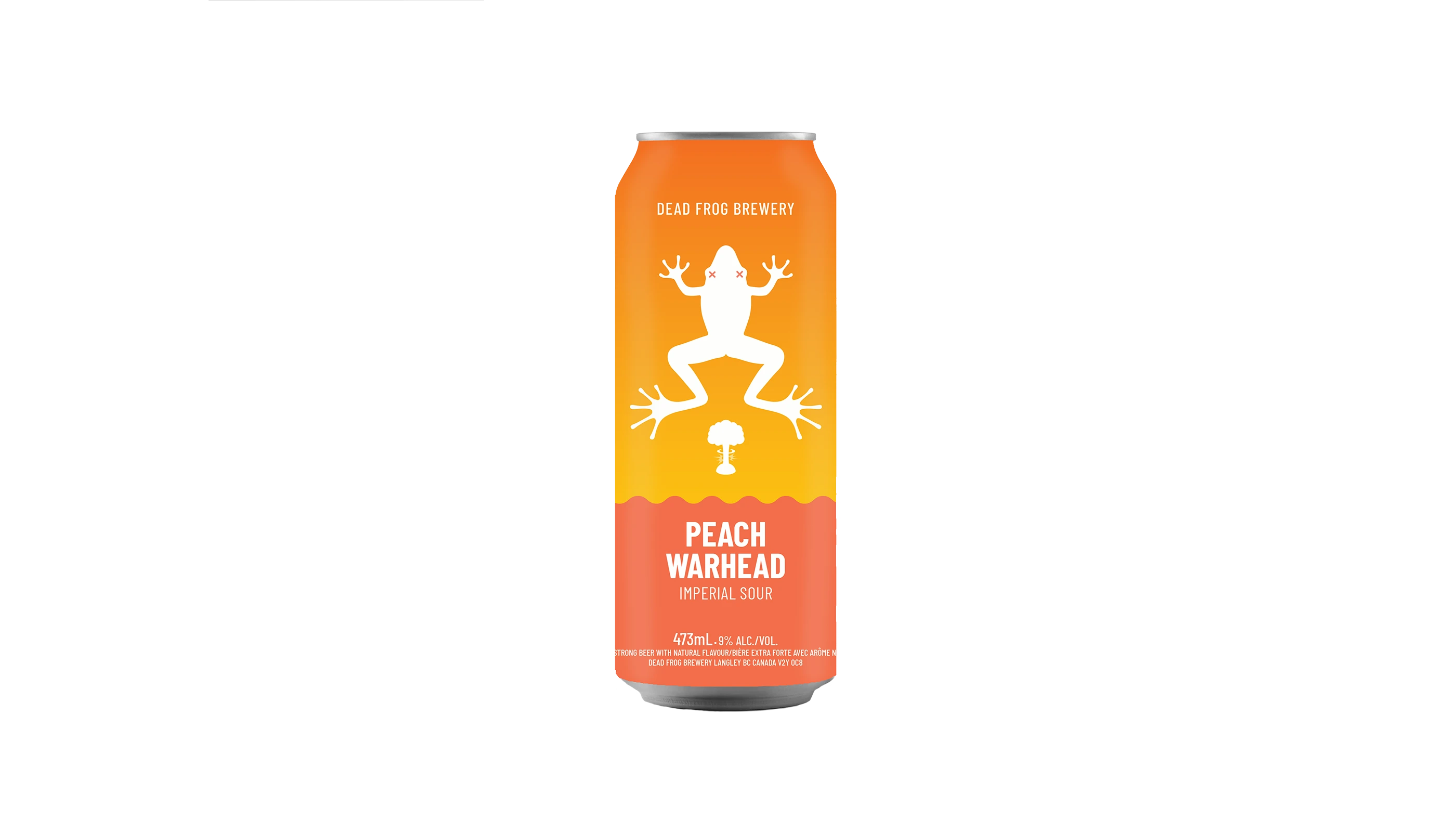 DEAD FROG PEACH WARHEAD SOUR 473ML CAN @ Kelowna [1053623]