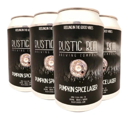 RUSTIC REEL PUMPKIN SPICE LAGER 355ML 6PK CAN @ Kelowna [1053626]