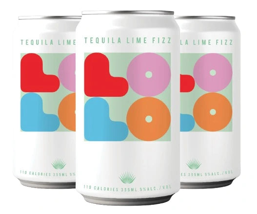 LOLO TEQUILA LIME FIZZ 355ML 4PK CAN @ Kelowna [1054312]