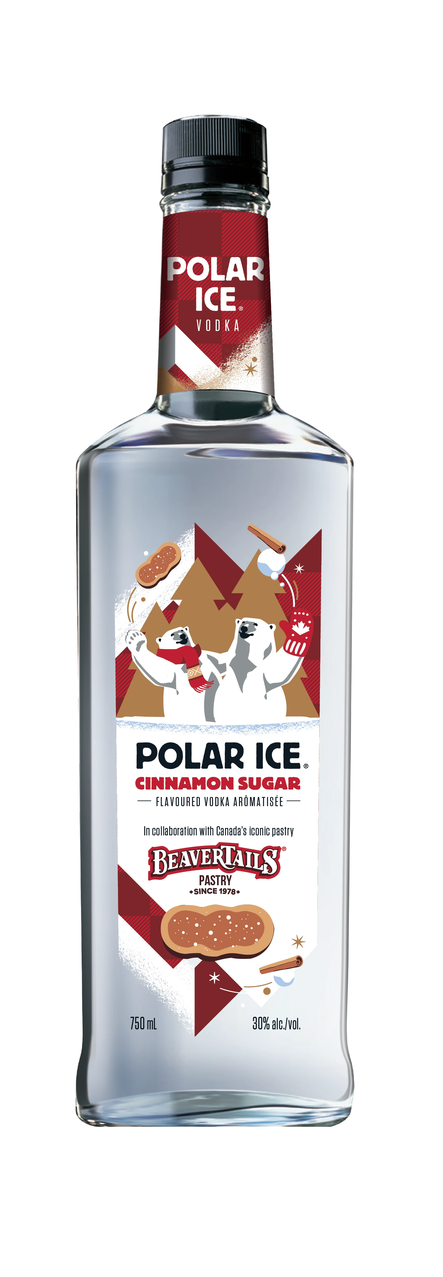 POLAR ICE CINNAMON SUGAR VODKA 750ML @ Kelowna [1054322]