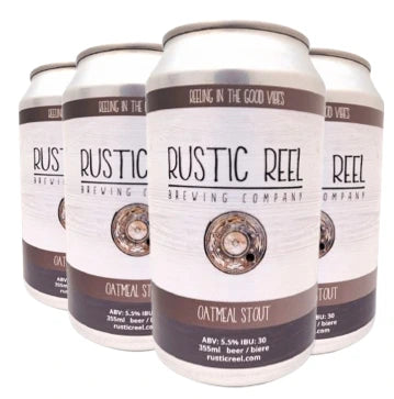 RUSTIC REEL OATMEAL STOUT 355ML 6PK CAN @ Kelowna [1054894]