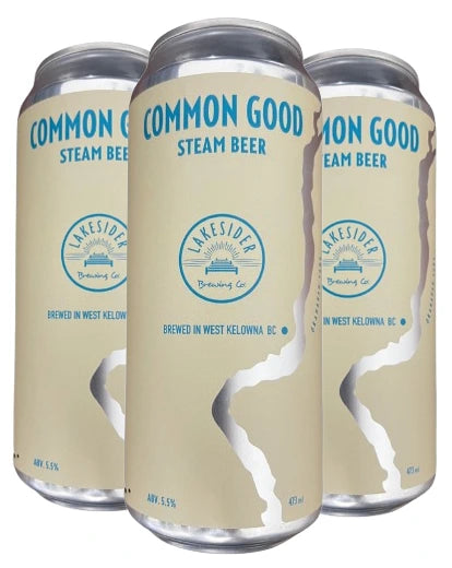 LAKSIDER COMMON GOOD STEAM BEER 473ML 4PK CAN @ Kelowna [1054898]