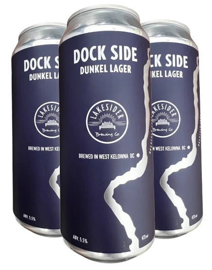 LAKSIDER DOCK SIDE DUNKEL 473ML 4PK CAN @ Kelowna [1054899]