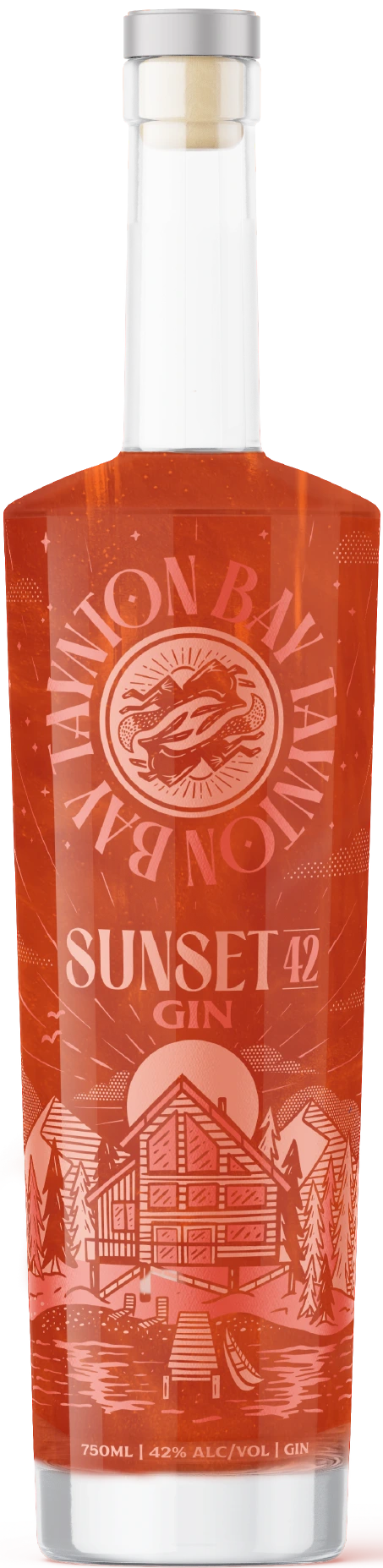 TAYNTON BAY SUNSET GIN 750ML