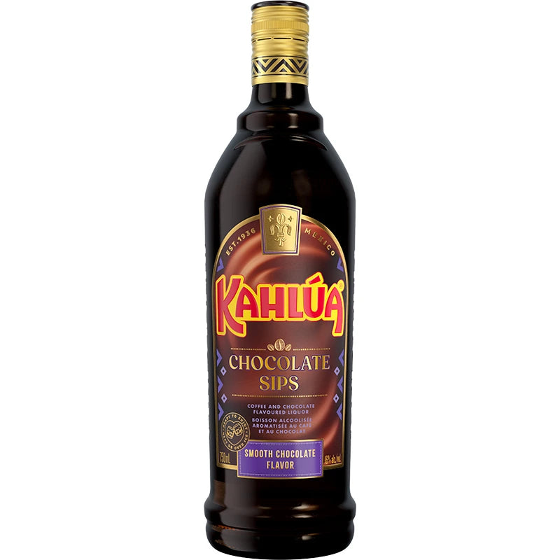 KAHLUA CHOCOLATE SIPS LIQUEUR 750ML