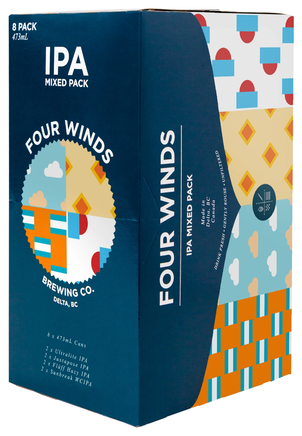 FOUR WINDS IPA MIXED PACK 473ML 8PK CAN @ Kelowna [1055445]