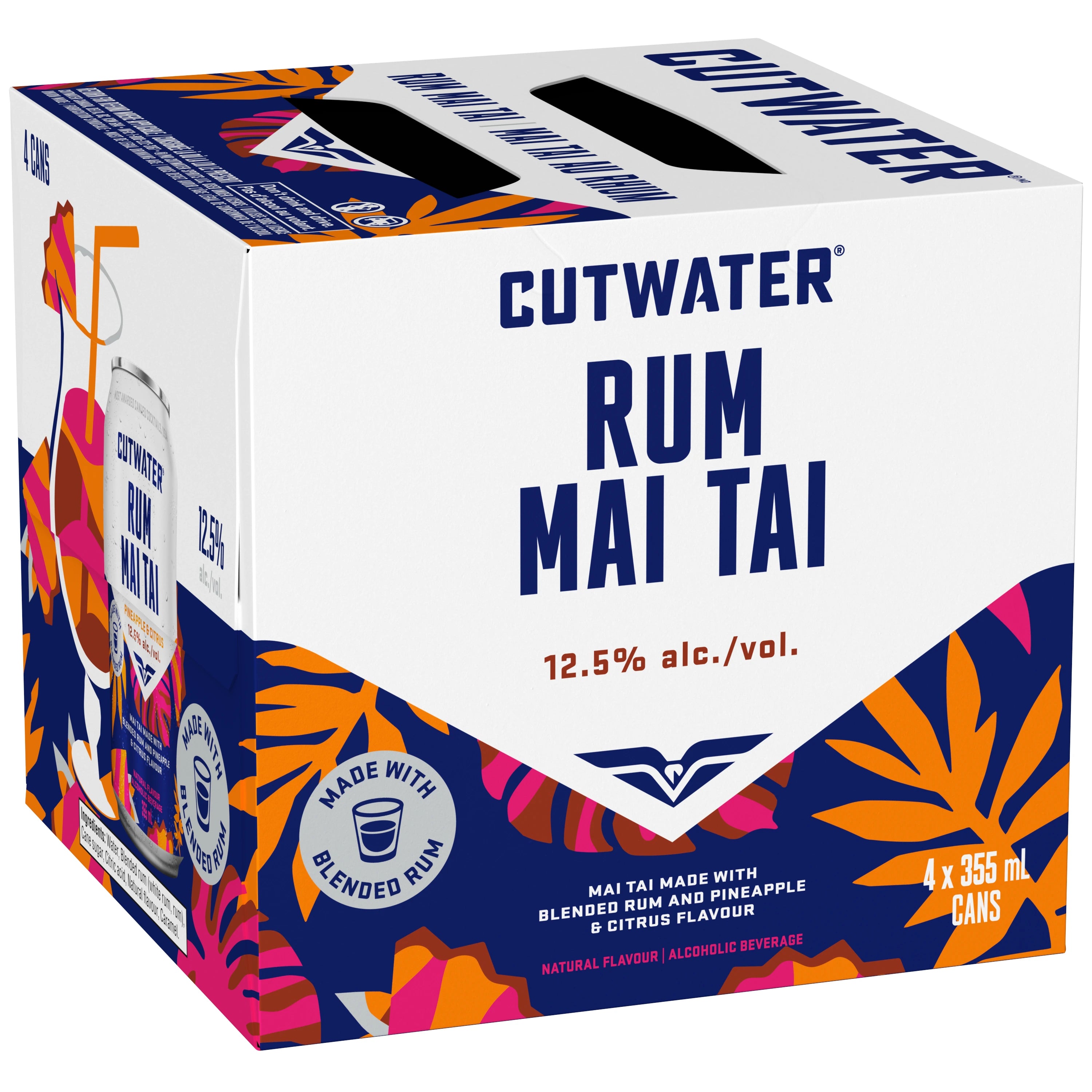 CUTWATER RUM MAI TAI 355ML 4PK CAN @ Kelowna [1055771]