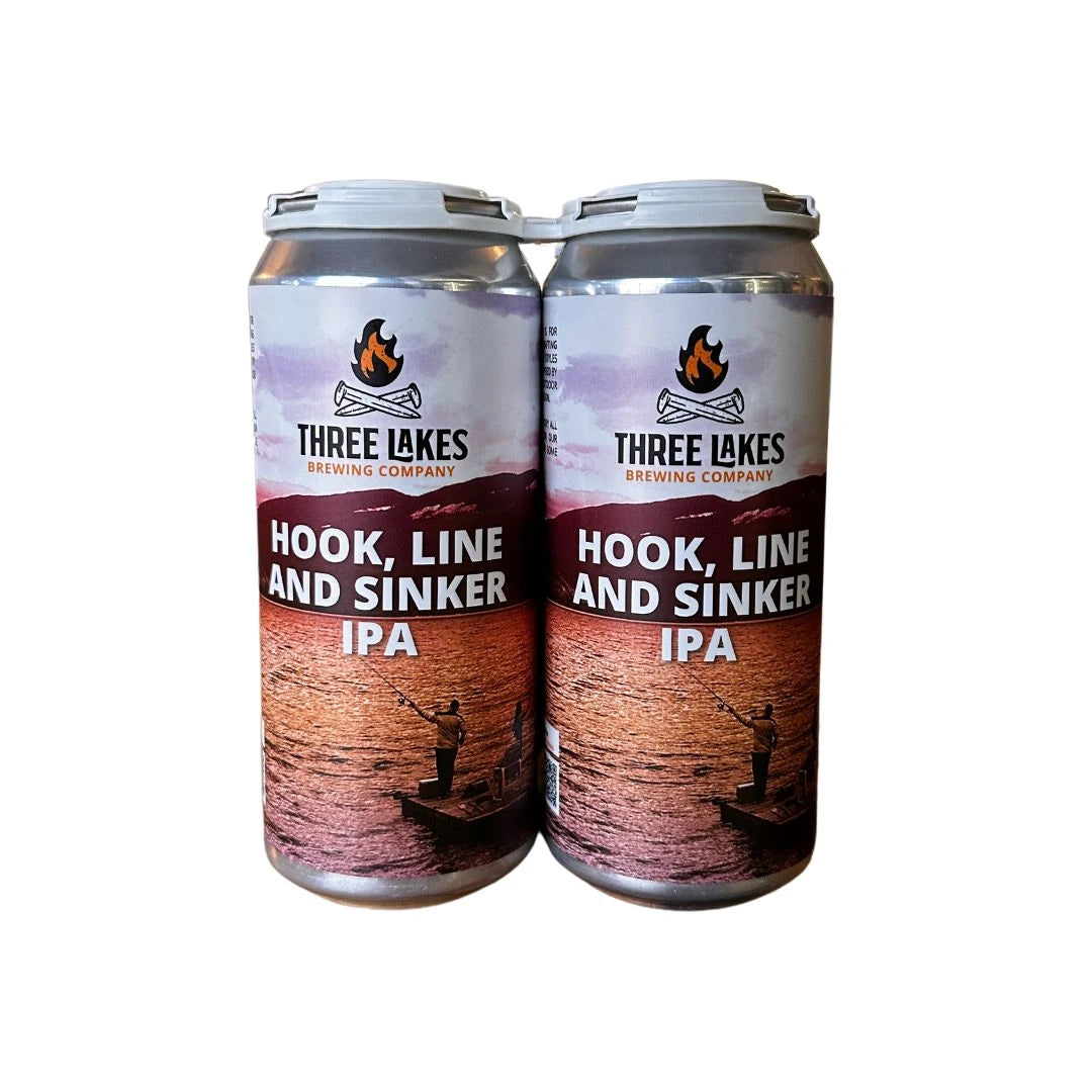 THREE LAKES HOOK LINE & SINKER IPA 473ML 4PK CAN @ Kelowna [1055827]