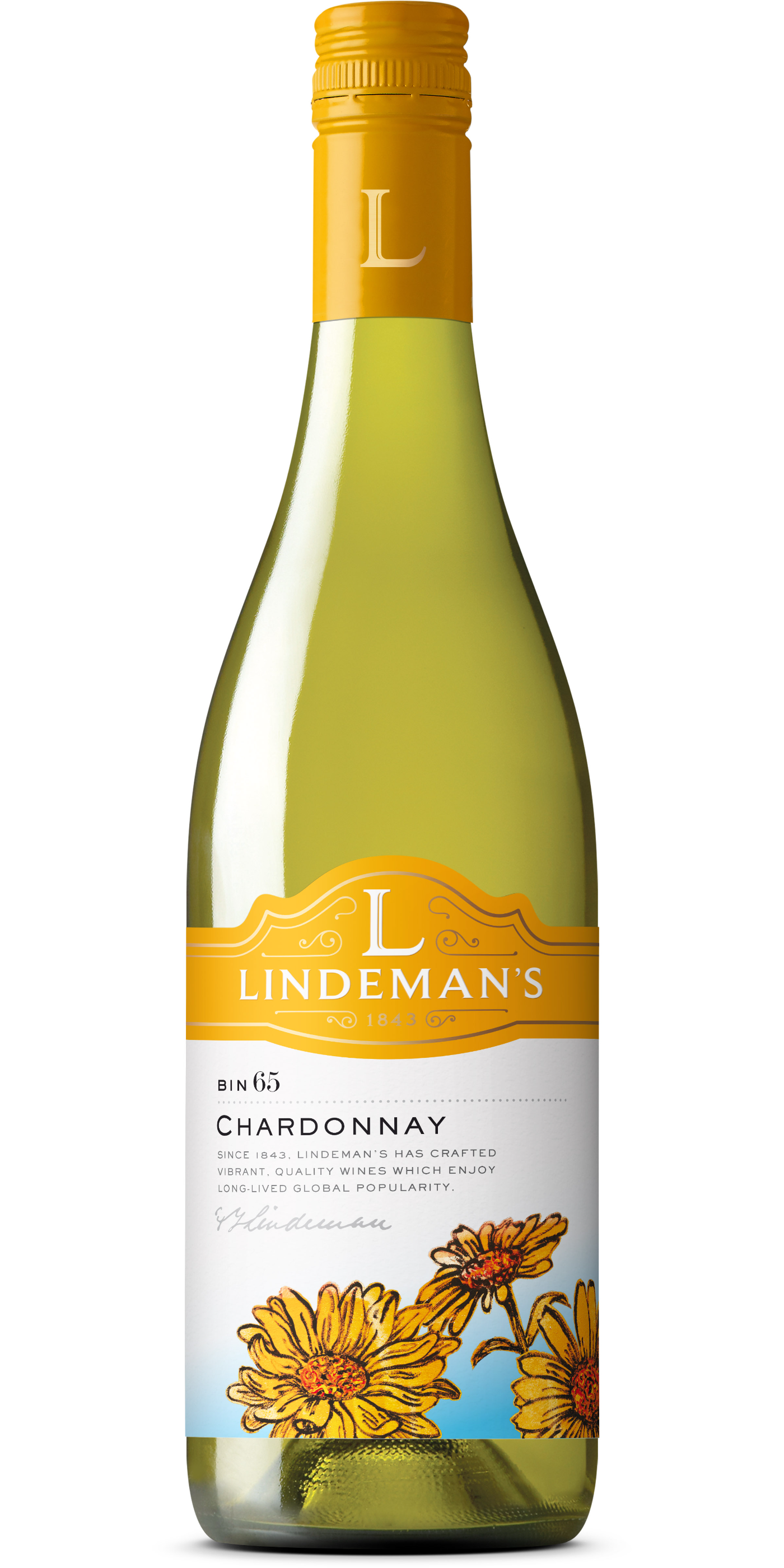 LINDEMANS BIN 65 CHARDONNAY 750ML @ Red Deer [1000116]