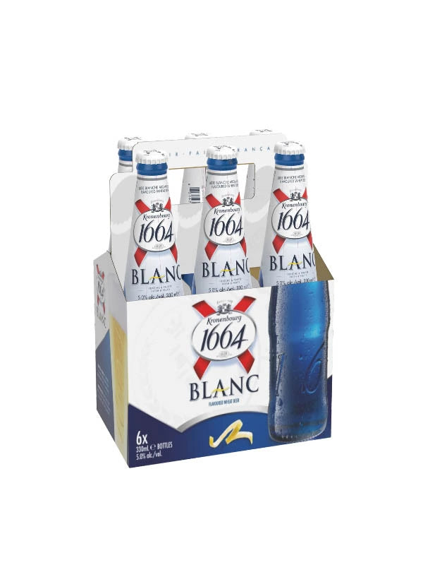 KRONENBOURG 1664 BLANC 330ML 6PK BT @ Signal Hill [1000139]