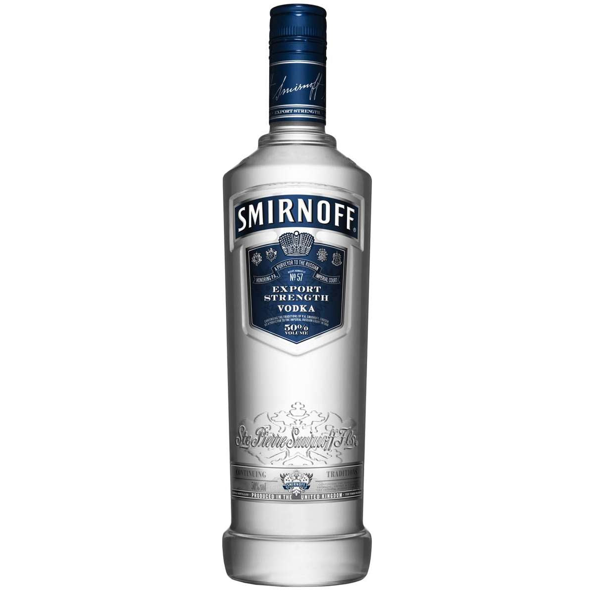 SMIRNOFF BLUE LABEL VODKA 750ML @ Kelowna [1000214]