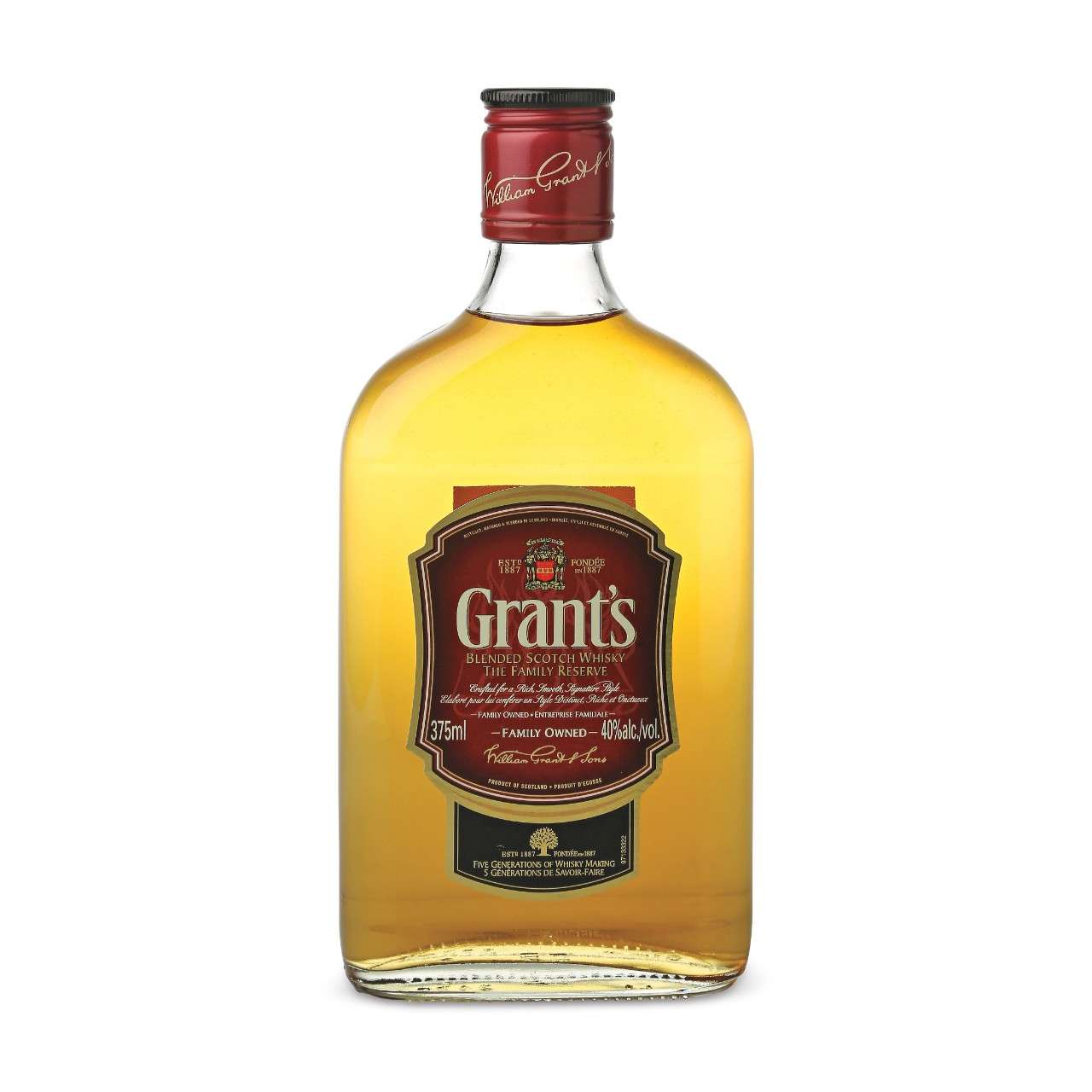 GRANTS FAMILY RESERVE BLENDED SCOTCH WHISKY 375ML @ Lethbridge [1000242]