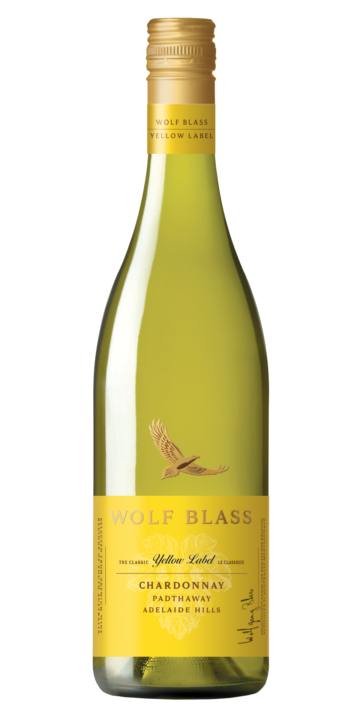 WOLF BLASS YELLOW LABEL CHARDONNAY 750ML @ Kelowna [1000253]