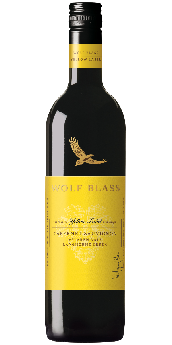 WOLF BLASS YELLOW LABEL CABERNET SAUVIGNON 750ML @ Lethbridge [1000283]