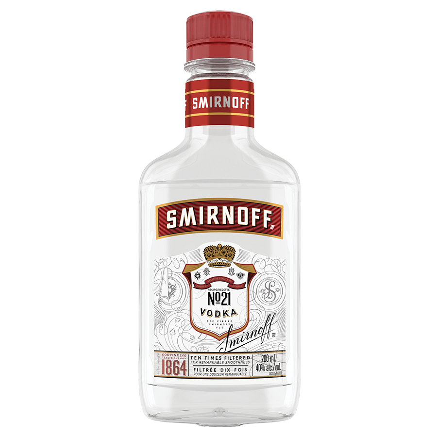 SMIRNOFF VODKA 200ML @ Township [1000317]