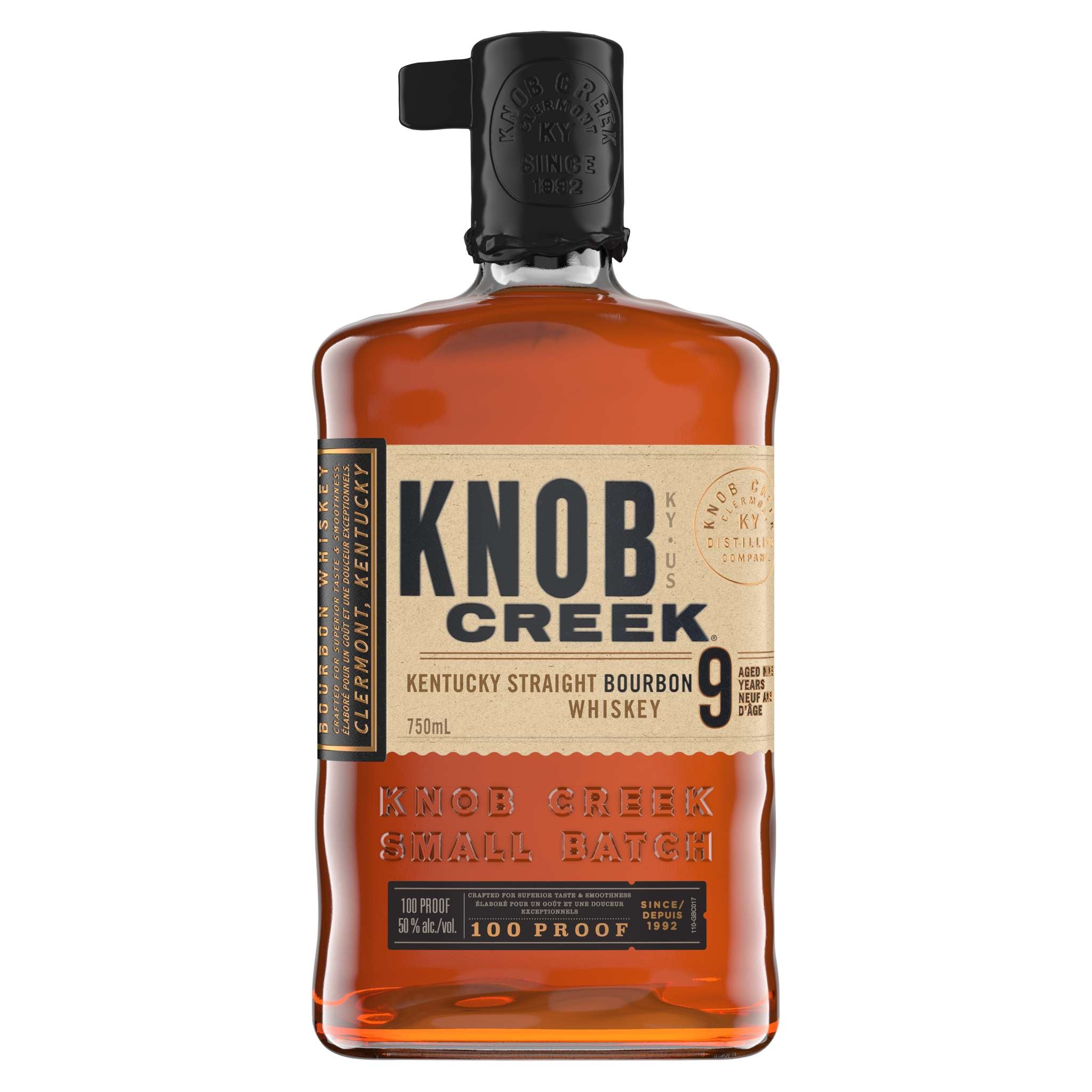 KNOB CREEK 9YR BOURBON 750ML @ Lethbridge [1000408]