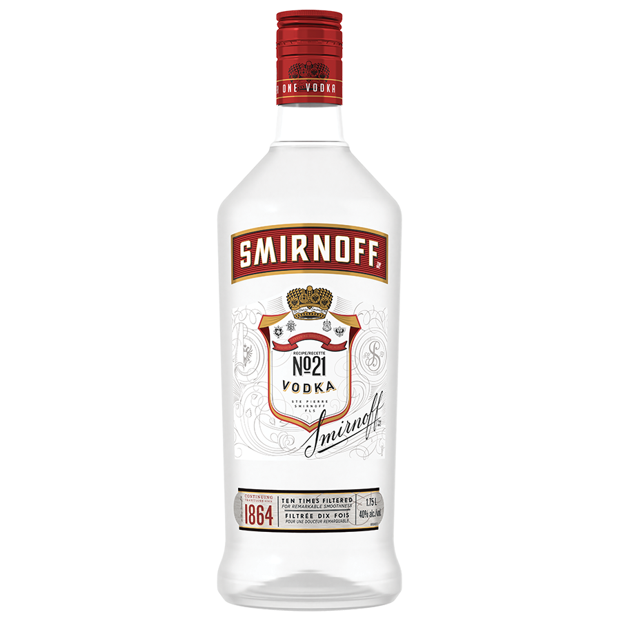 SMIRNOFF VODKA 1.75L @ Lethbridge [1000504]