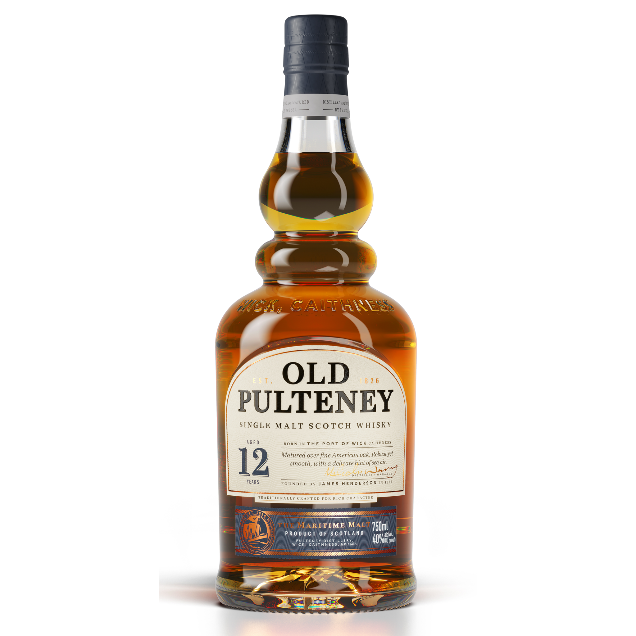 OLD PULTENEY 12YR SINGLE MALT SCOTCH 750ML @ Kelowna [1000678]