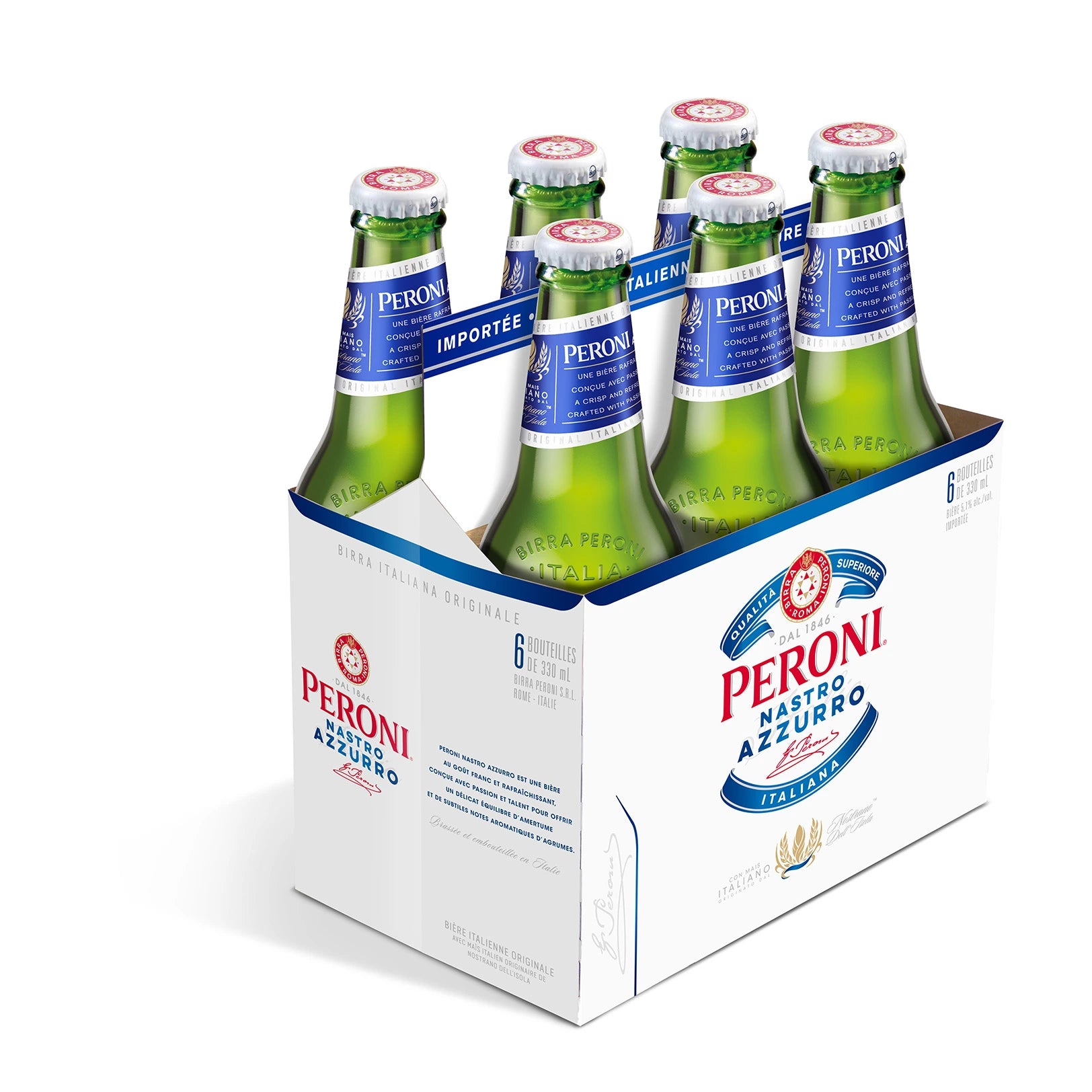 PERONI NASTRO AZZURRO 330ML 6PK BT @ Signal Hill [1000699]