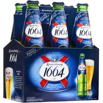 KRONENBOURG 1664 LAGER 330ML 6PK BT @ Kelowna [1000859]