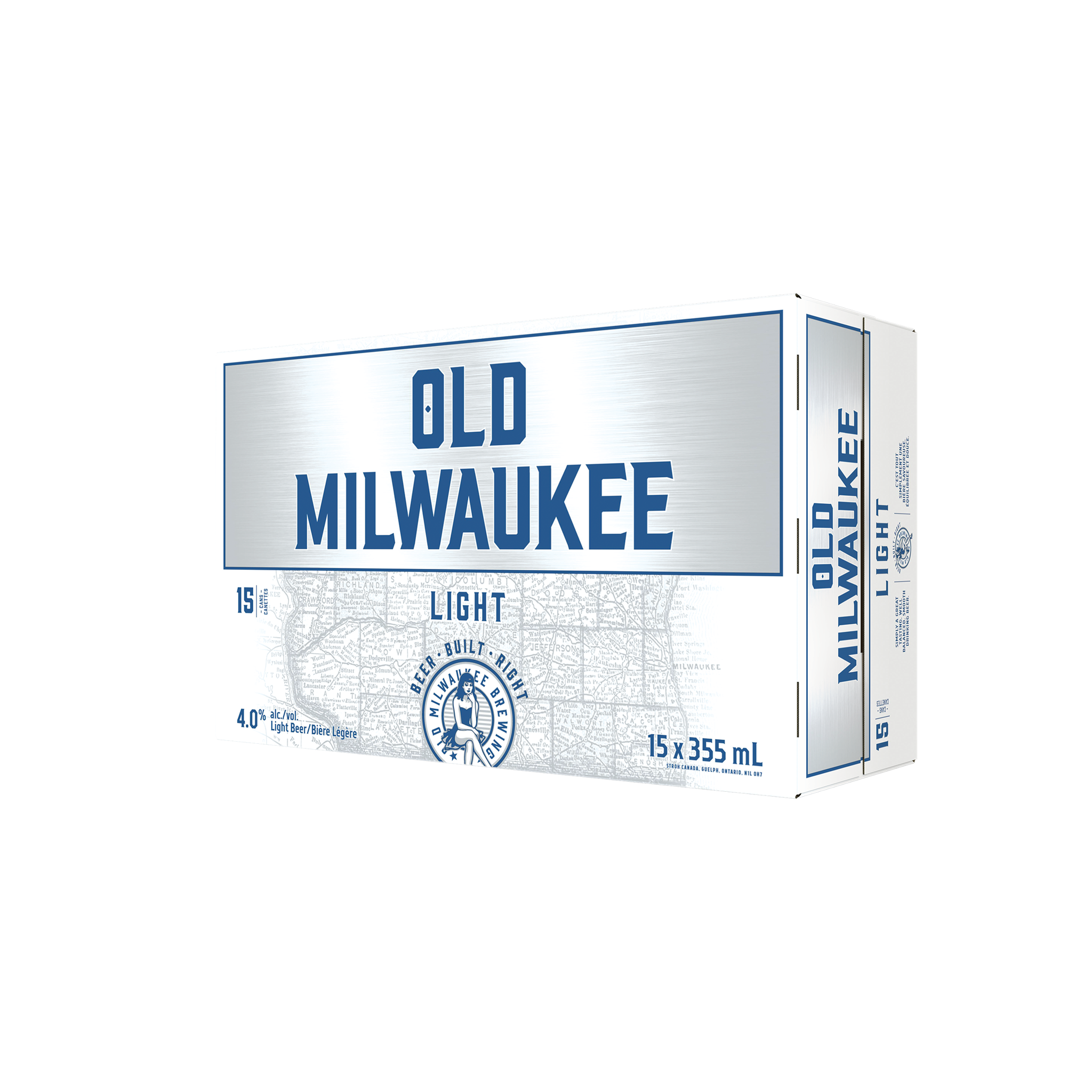 OLD MILWAUKEE LIGHT 355ML 15PK CAN @ Kelowna [1000936]