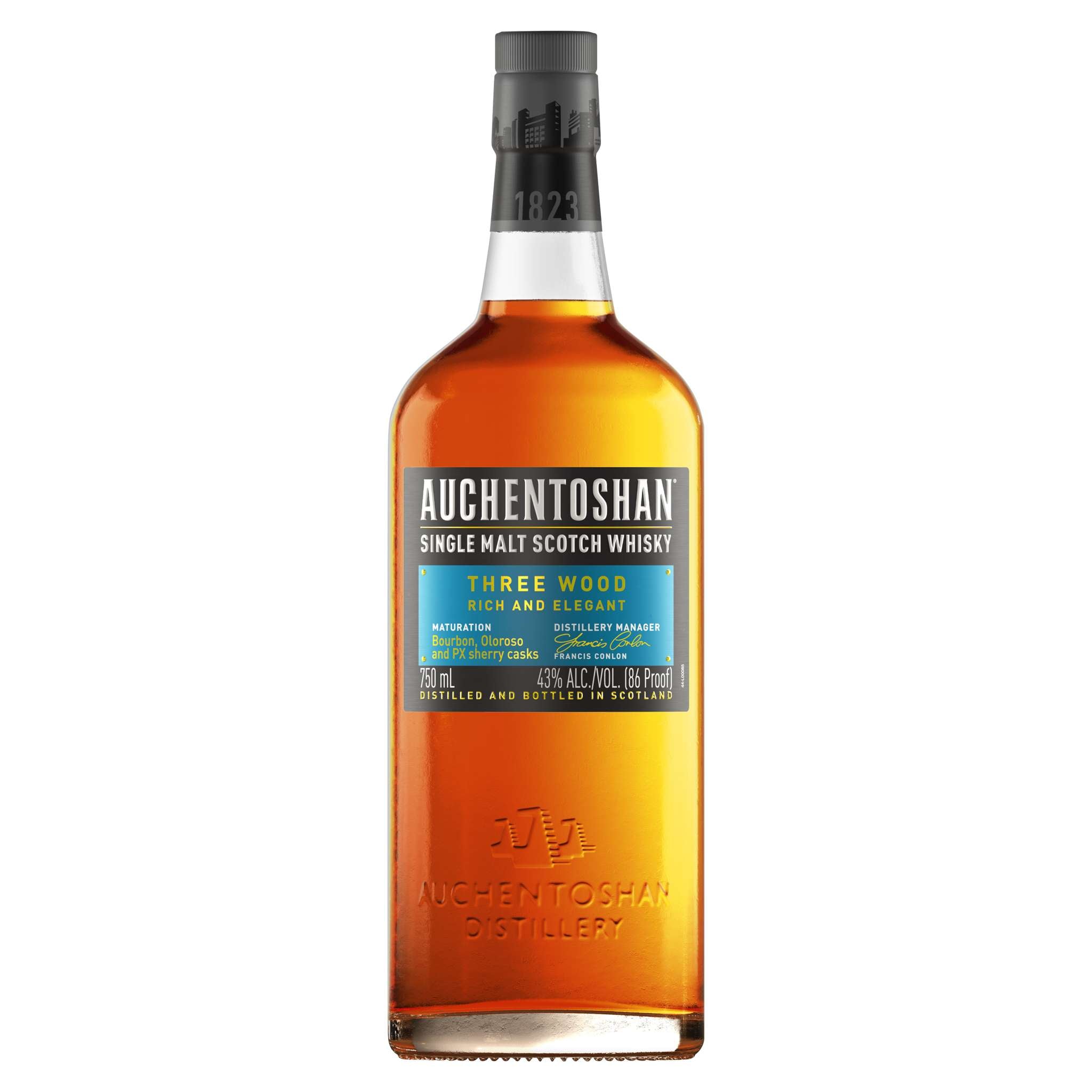 AUCHENTOSHAN THREE WOOD SINGLE MALT SCOTCH 750ML @ Kelowna [1000993]