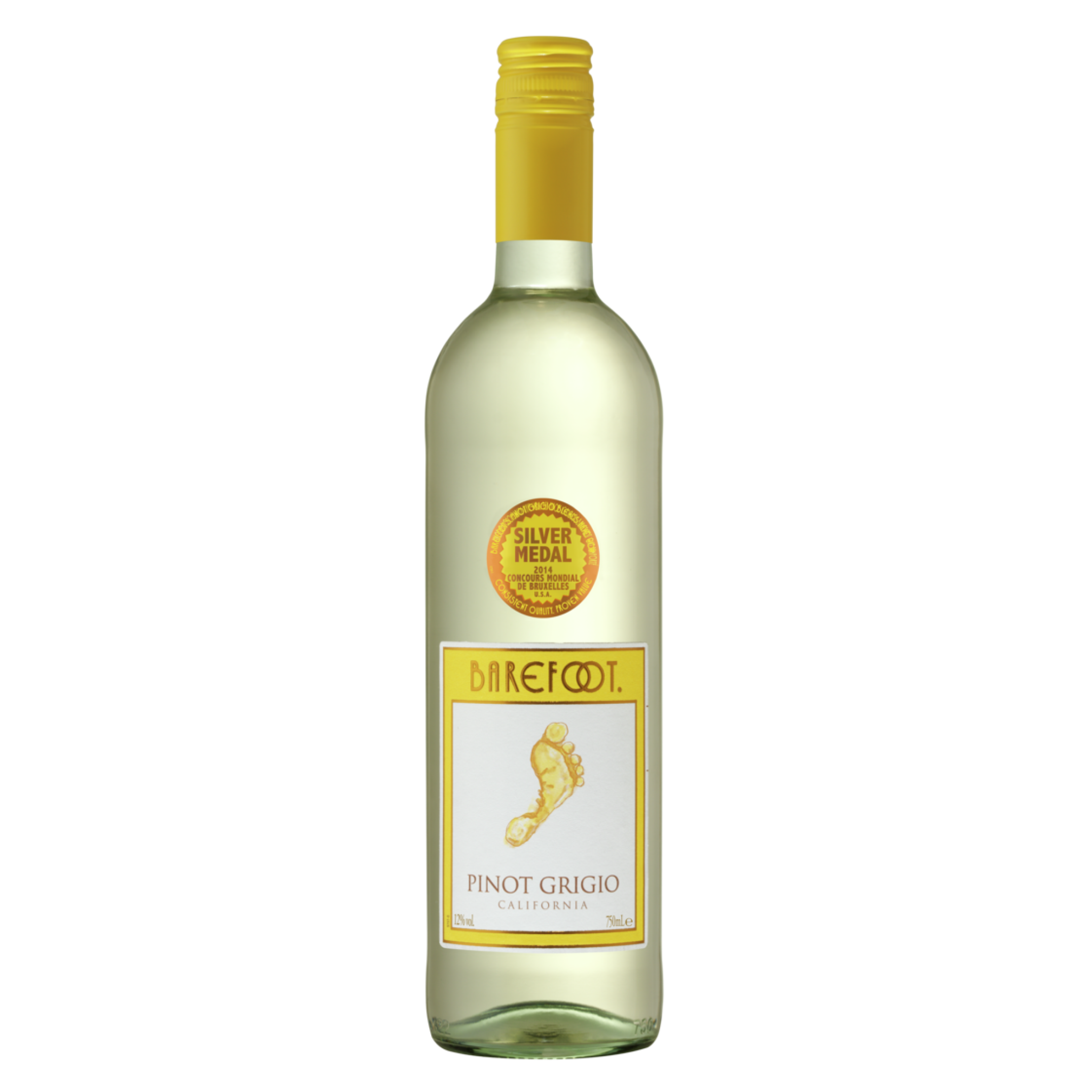 BAREFOOT PINOT GRIGIO 750ML @ Township [1001230]