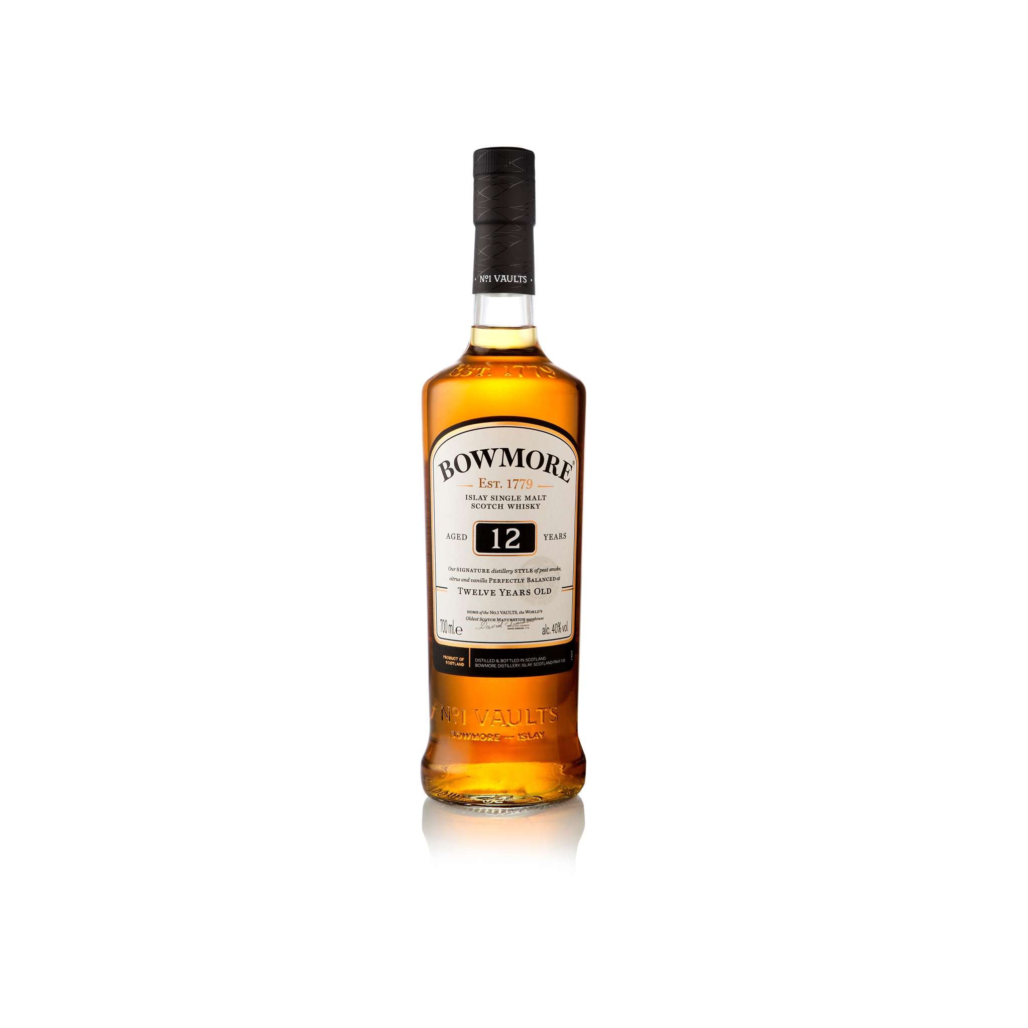 BOWMORE 12YR SINGLE MALT SCOTCH WHISKY 750ML @ Southgate [1001263]