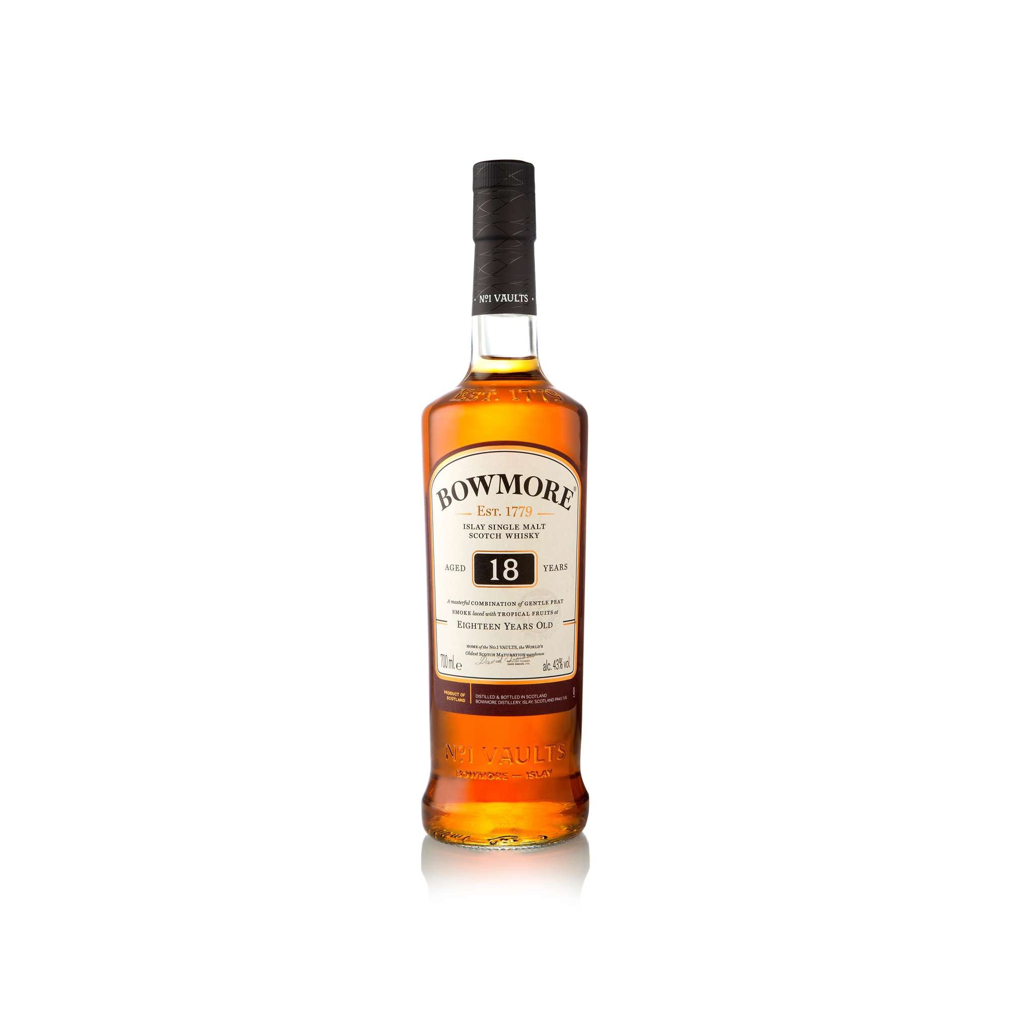 BOWMORE 18YR SINGLE MALT SCOTCH WHISKY 750ML @ Kelowna [1001264]