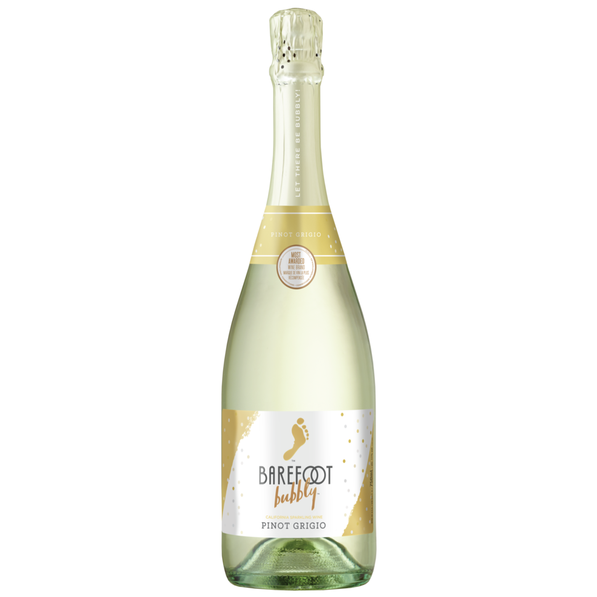 BAREFOOT BUBBLY PINOT GRIGIO 750ML @ Kelowna [1001298]