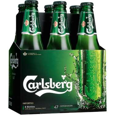 CARLSBERG PILSNER 330ML 6PK BT @ Kelowna [1001310]