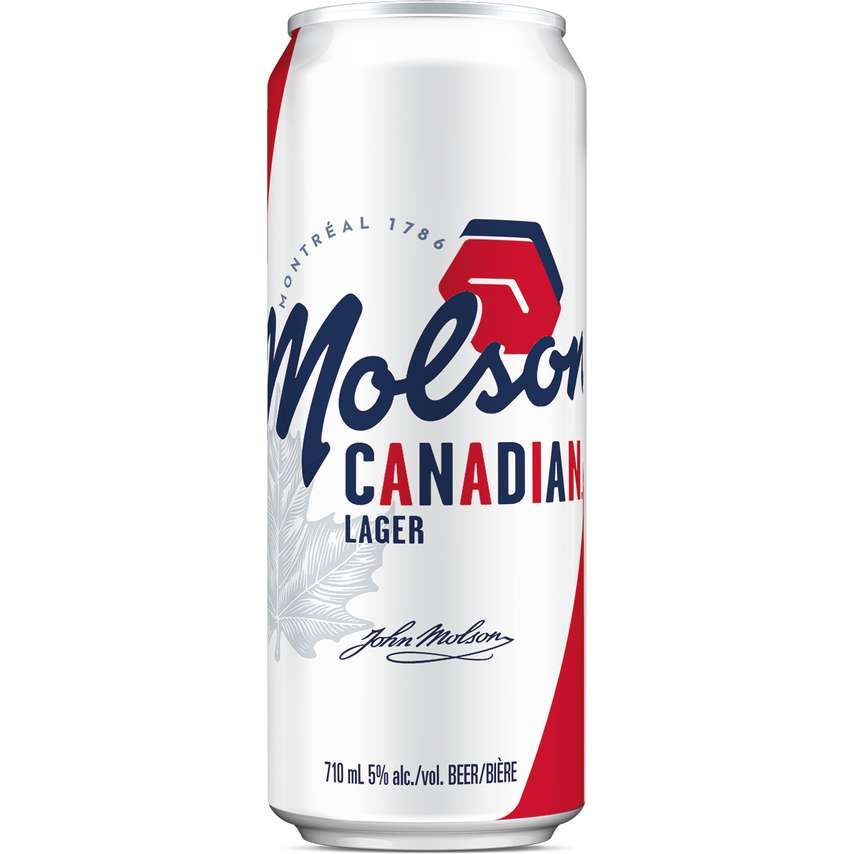 MOLSON CANADIAN 710ML CAN @ Kelowna [1001491]