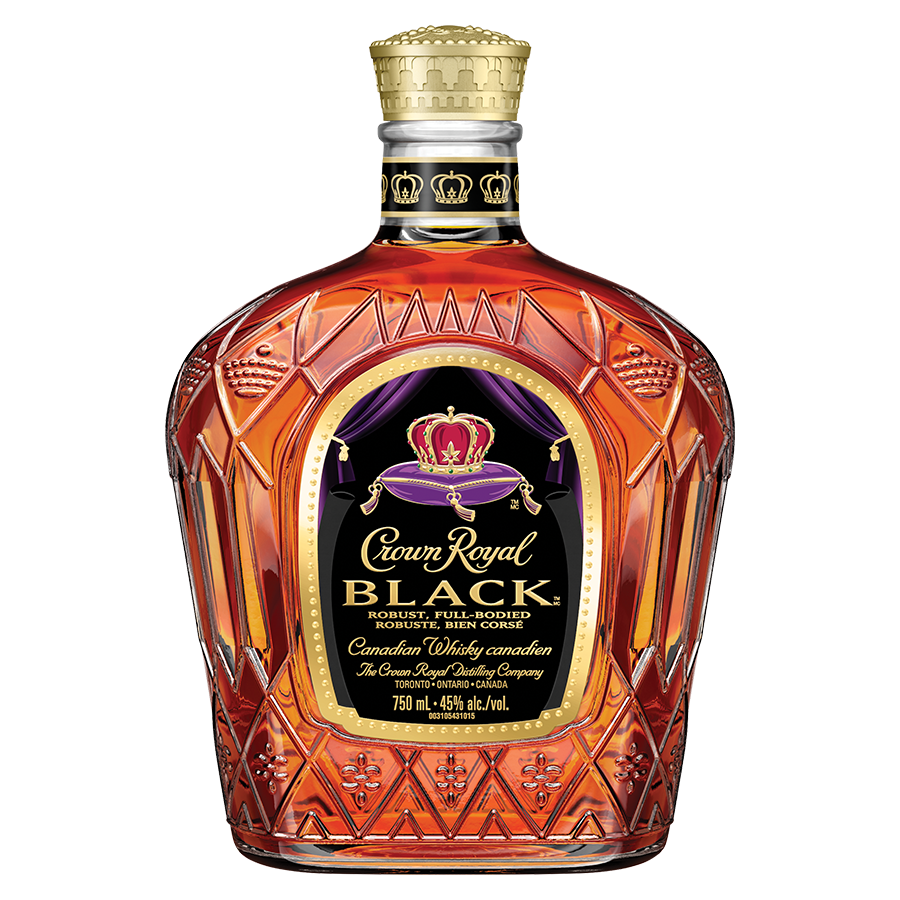 CROWN ROYAL BLACK CANADIAN WHISKY 750ML @ Kelowna [1001551]