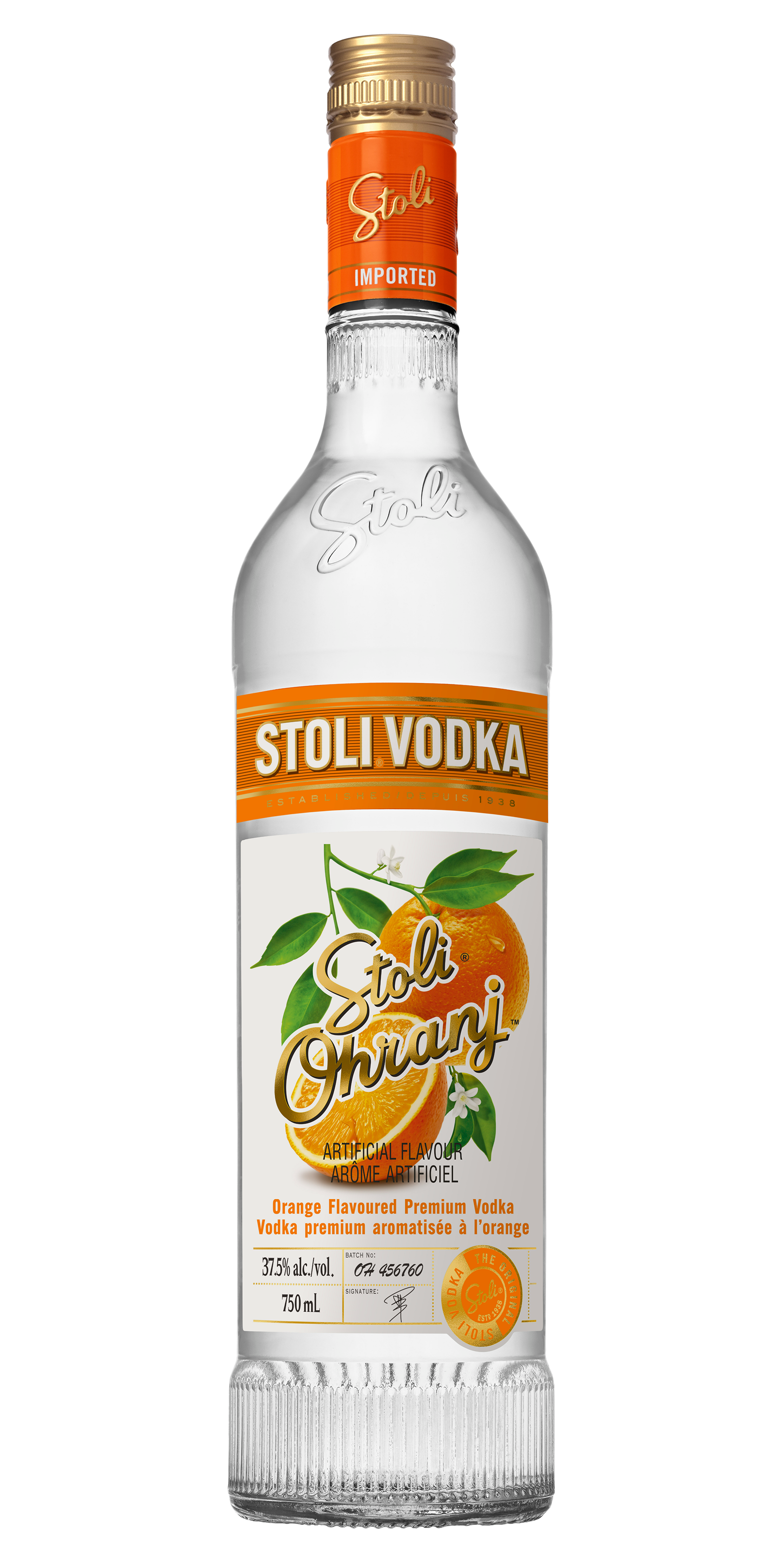 STOLICHNAYA OHRANJ VODKA 750ML @ Kelowna [1001565]