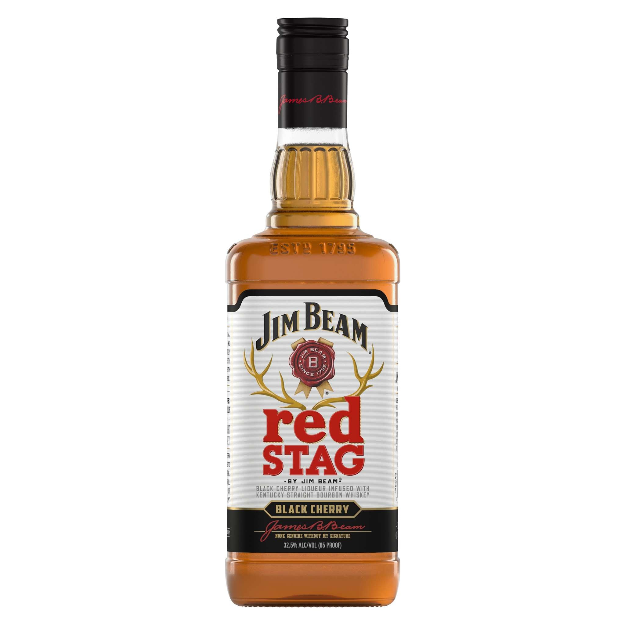 JIM BEAM RED STAG BLACK CHERRY BOURBON WHISKEY 750ML @ Kelowna [1001575]