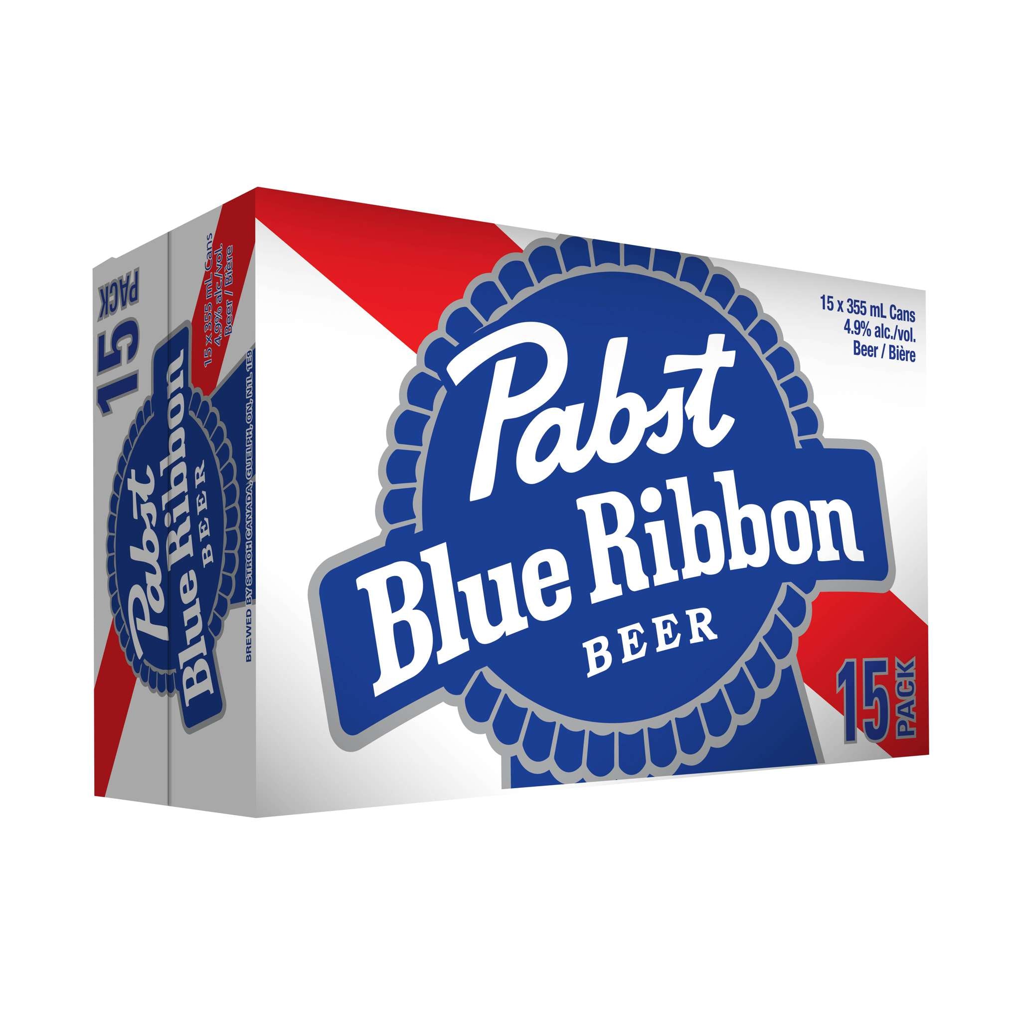 PABST BLUE RIBBON 355ML 15PK CAN @ Deerfoot City [1001590]