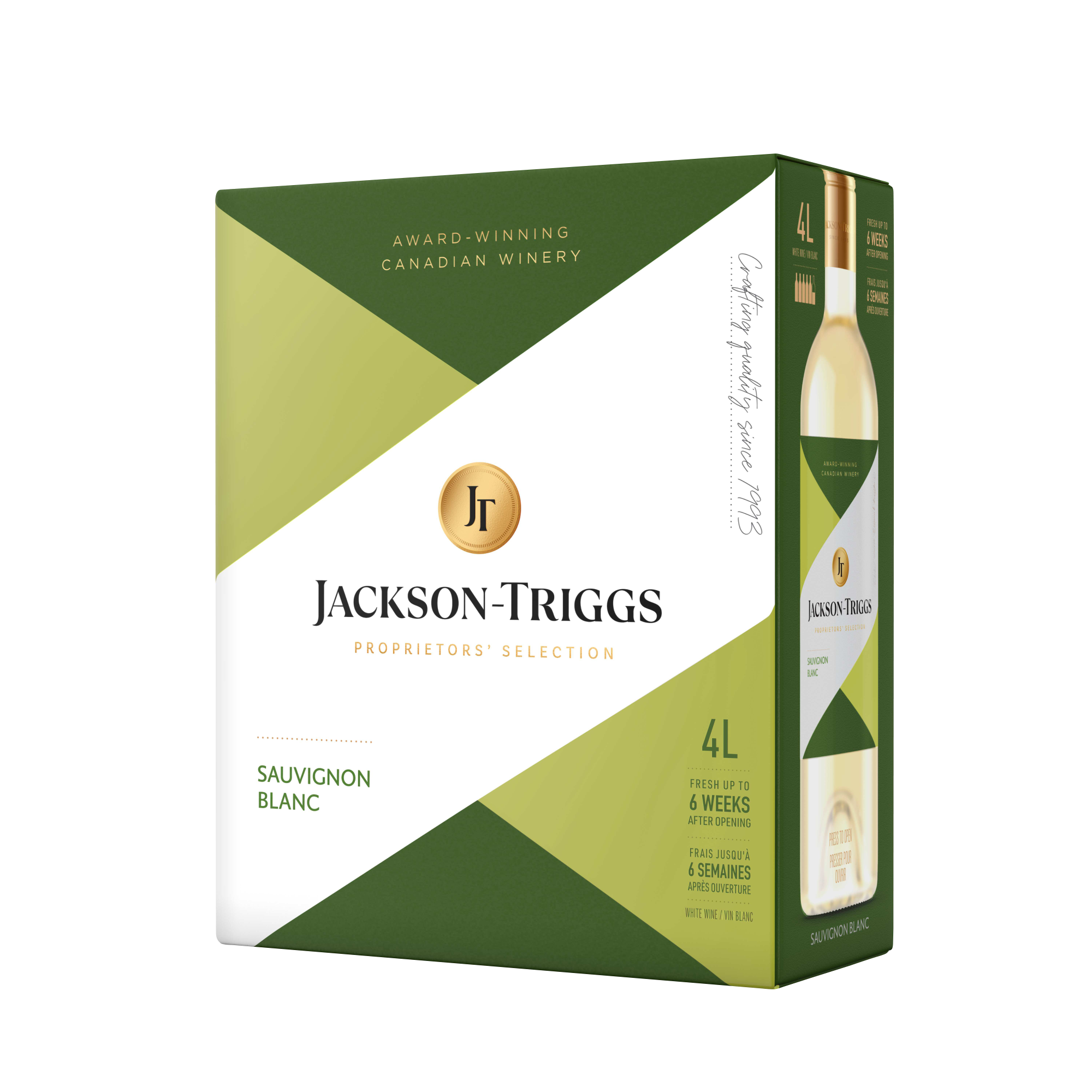 JACKSON TRIGGS SAUVIGNON BLANC 4L @ Kelowna [1001783]