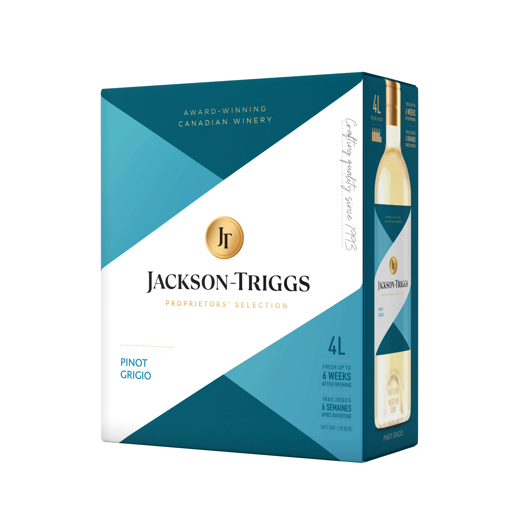 JACKSON TRIGGS PINOT GRIGIO 4L @ Kelowna [1001784]